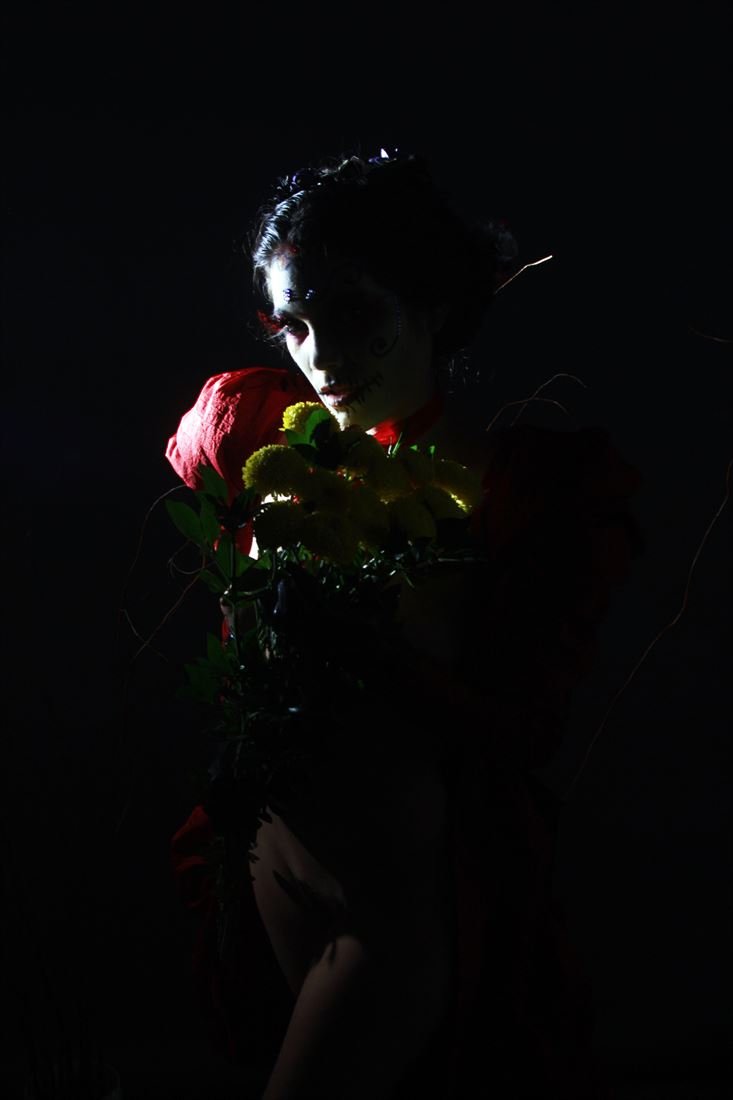Día de Muertos, retrato conceptual